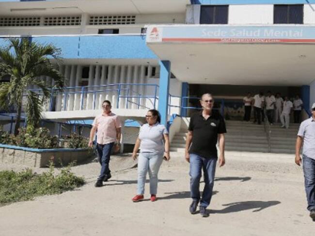 Asociación de Psiquiatría del Atlántico denunció que los pacientes del Cari pasan hambre y que hay escasez de medicamentos. Foto: Gobernación del Atlántico