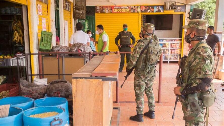 cerco por la vida. Foto: Alcaldía de Girón.