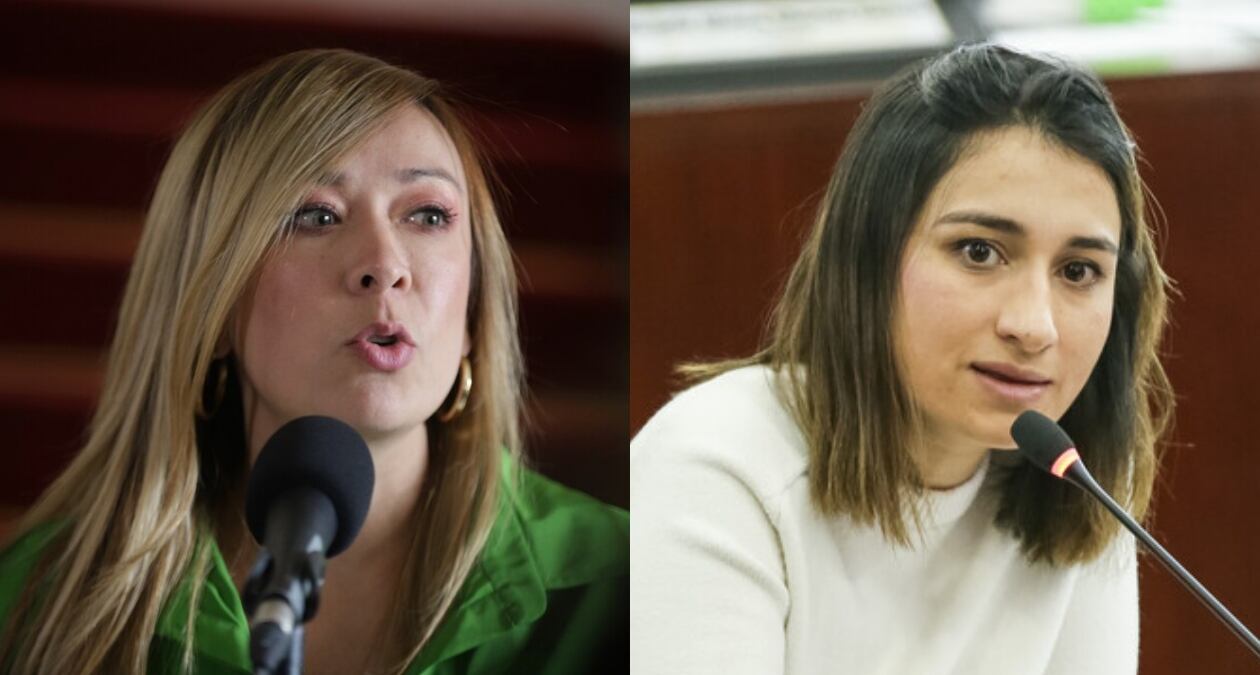 Katherine Miranda y Laura Sarabia. Foto: Colprensa.