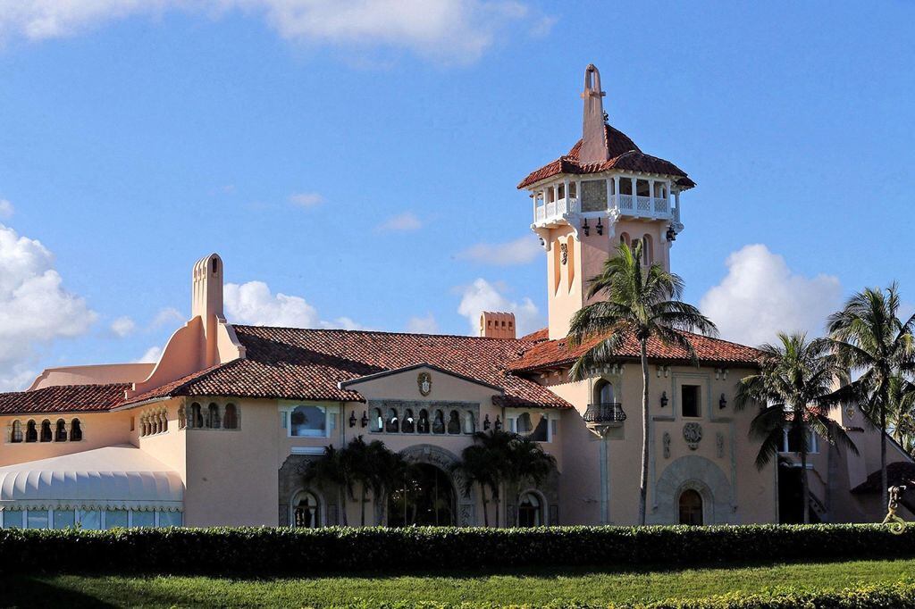Vivienda Mar-a-Lago del expresidente Donald Trump. Foto: Getty Images.