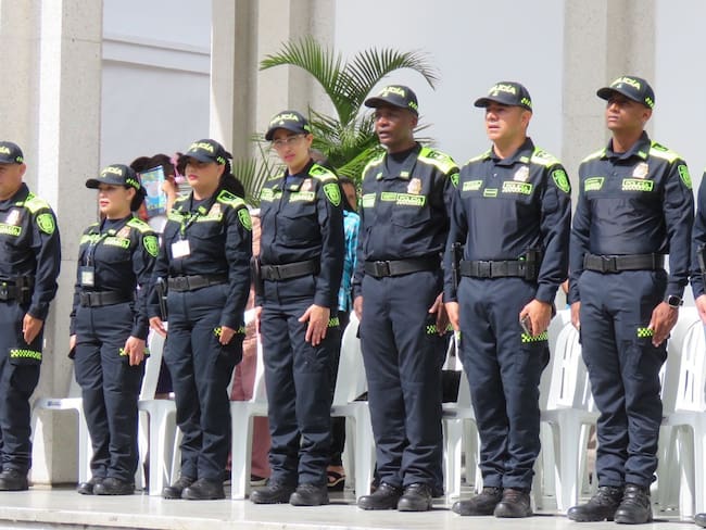 A través del Plan Navidad, las autoridades municipales y departamentales desplegaron un amplio dispositivo de seguridad. Crédito: Policía Popayán.