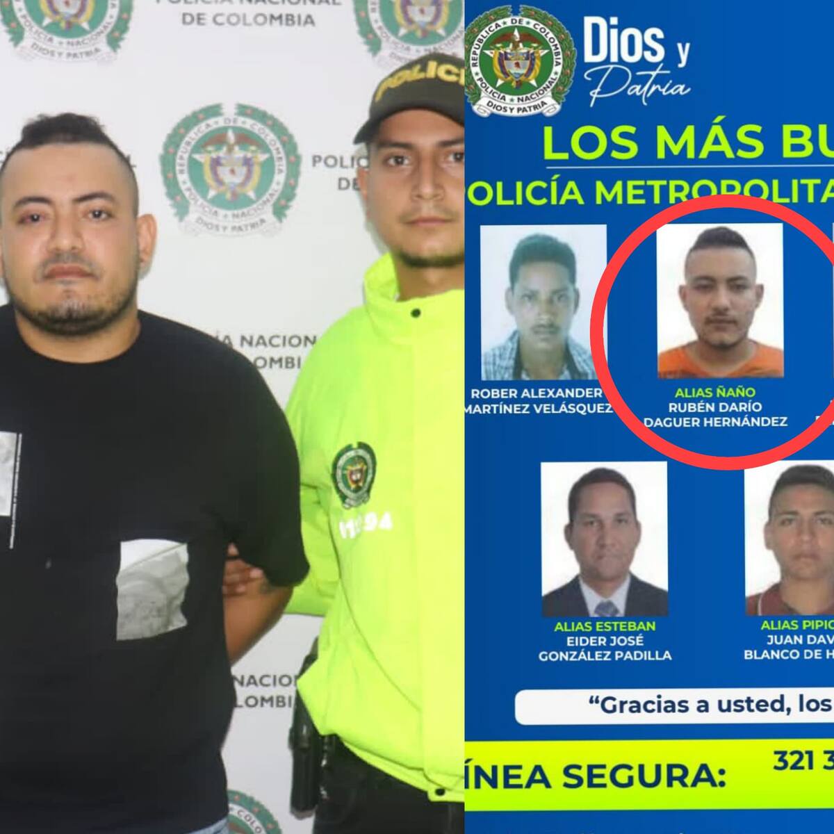 Capturan a uno de los más buscados por la Policía Metropolitana de Montería