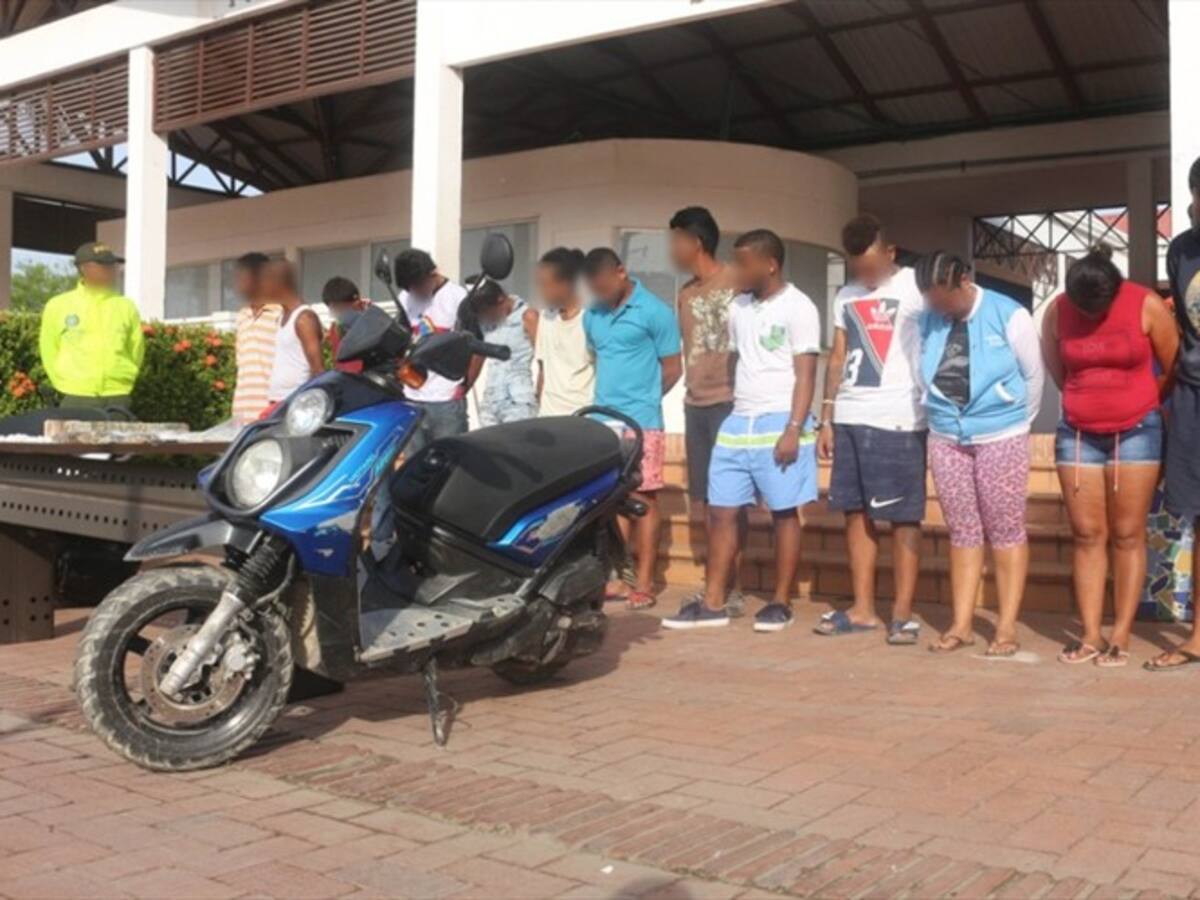 Desarticulada banda que usaba a menores de edad para expender drogas en Cartagena