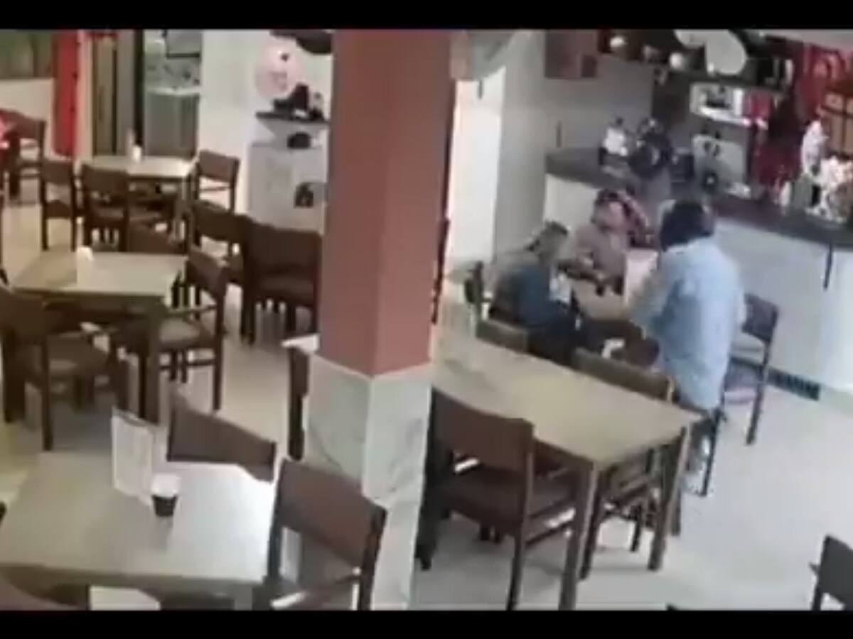 Ladrones ingresaron a un restaurante en Bucaramanga y robaron pertenencias a una familia
