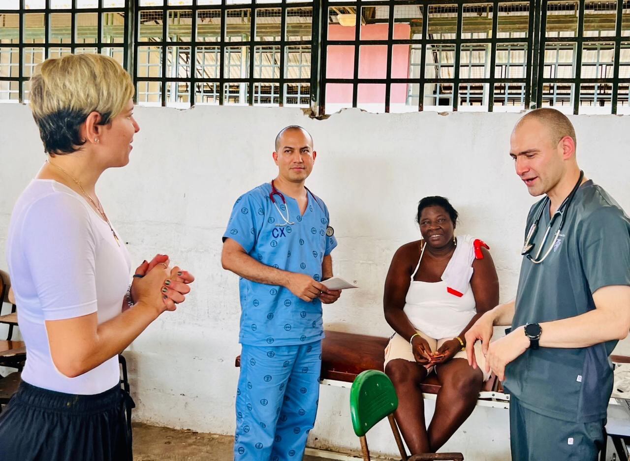 Primera dama lideró jornada de salud gratuita en Quibdó. Foto: Presidencia.