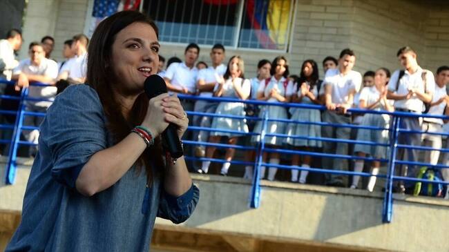 Karen Abudinen, alta consejera presidencial para las regiones. Foto: Colprensa