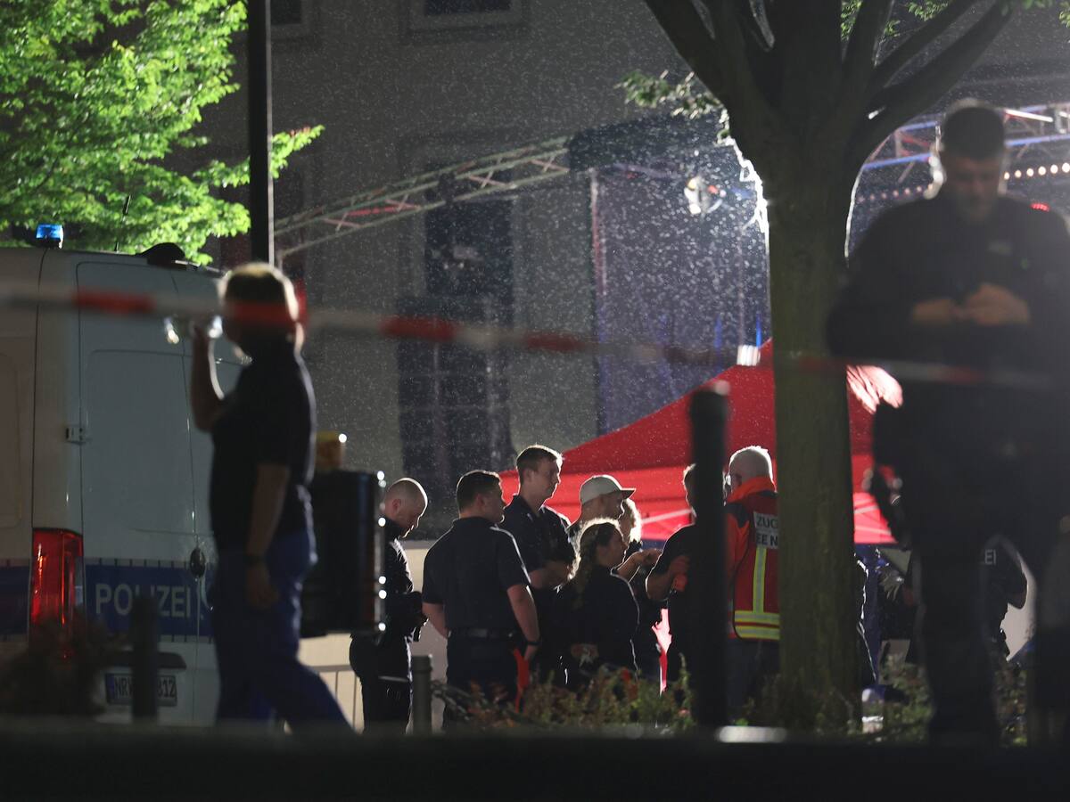 Policía busca al atacante con cuchillo de Solingen, Alemania, y asegura que es terrorismo