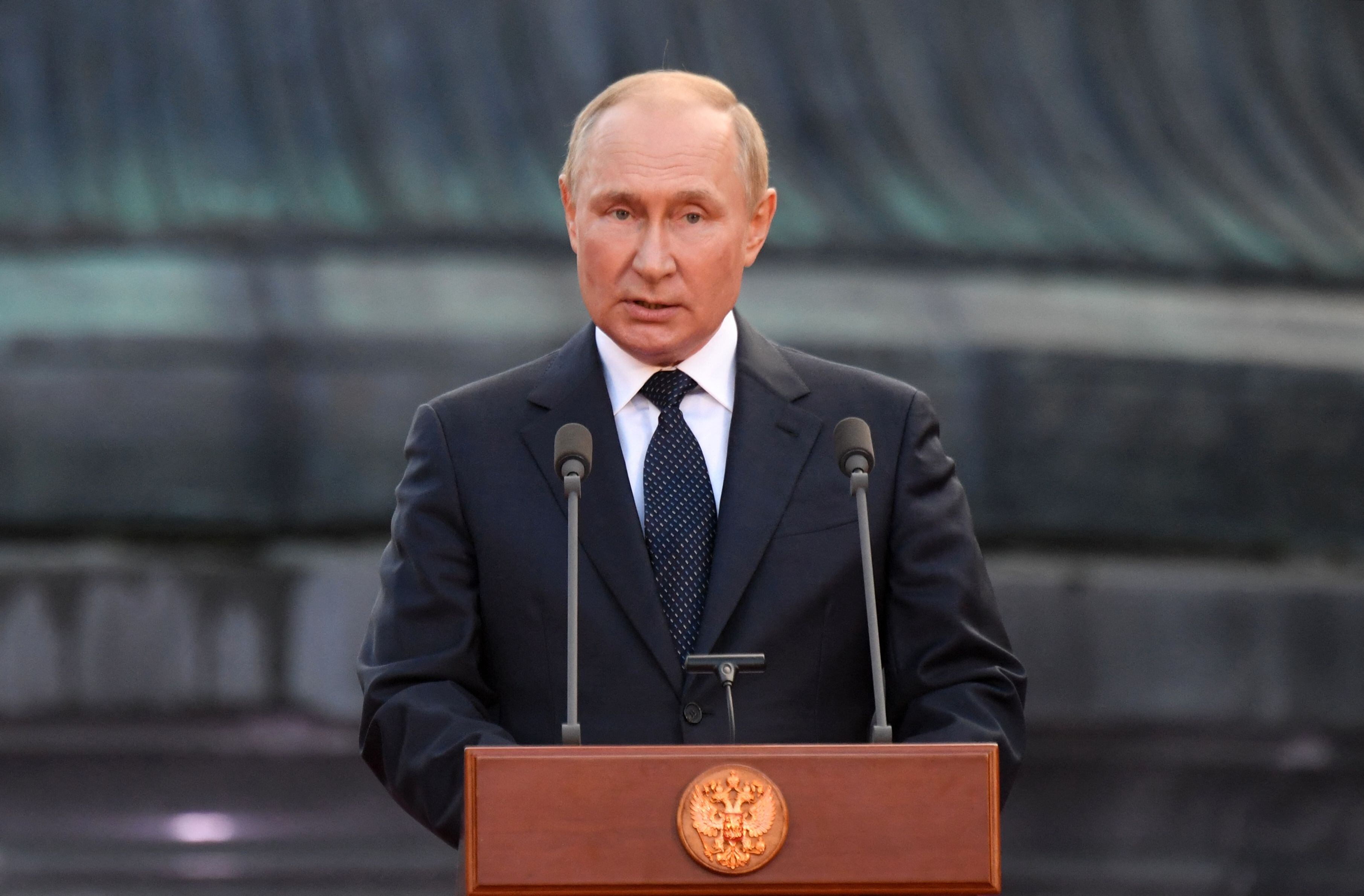 Vladimir Putin. (Photo by ILYA PITALEV/SPUTNIK/AFP via Getty Images)