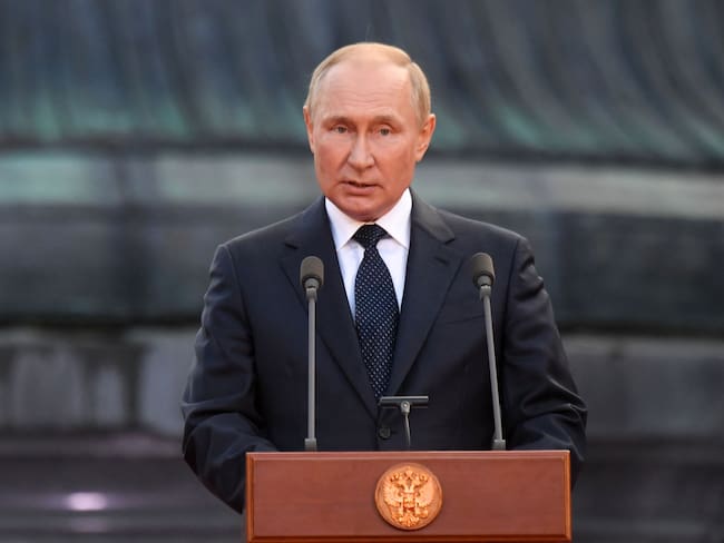 Vladimir Putin. (Photo by ILYA PITALEV/SPUTNIK/AFP via Getty Images)