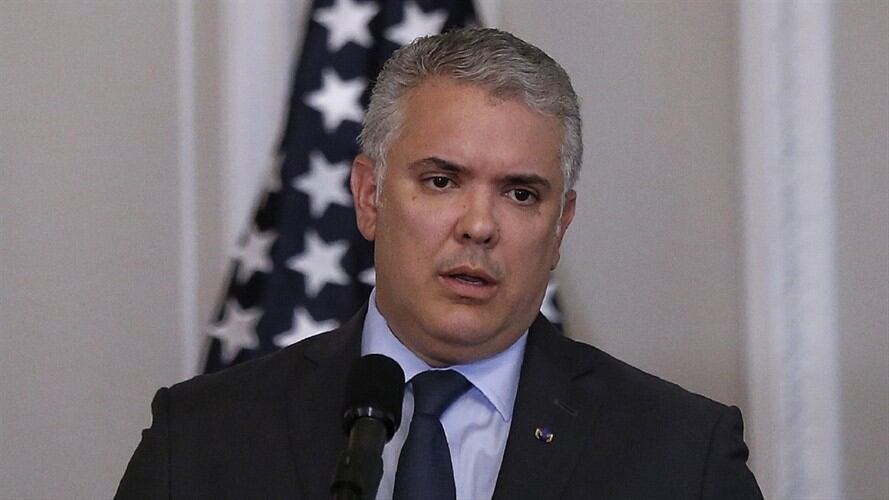 Presidente de Colombia, Iván Duque. Foto: Colprensa-Camila Díaz