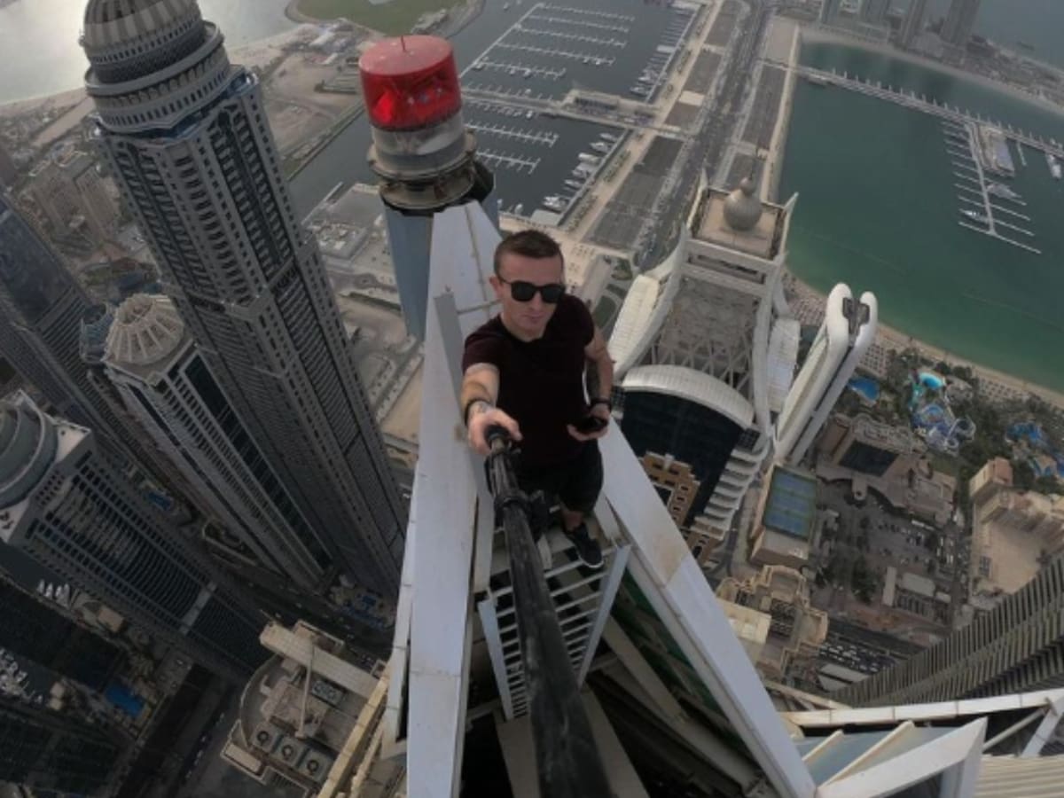 Influencer que subía rascacielos murió tras caer de un piso 68