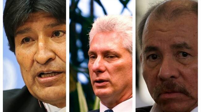 Evo Morales, presidente de Bolivia, comunicó que este atentado "es un delito de lesa humanidad, solo muestra la desesperación de un imperio derrotado por un pueblo valiente". Foto: Getty Images