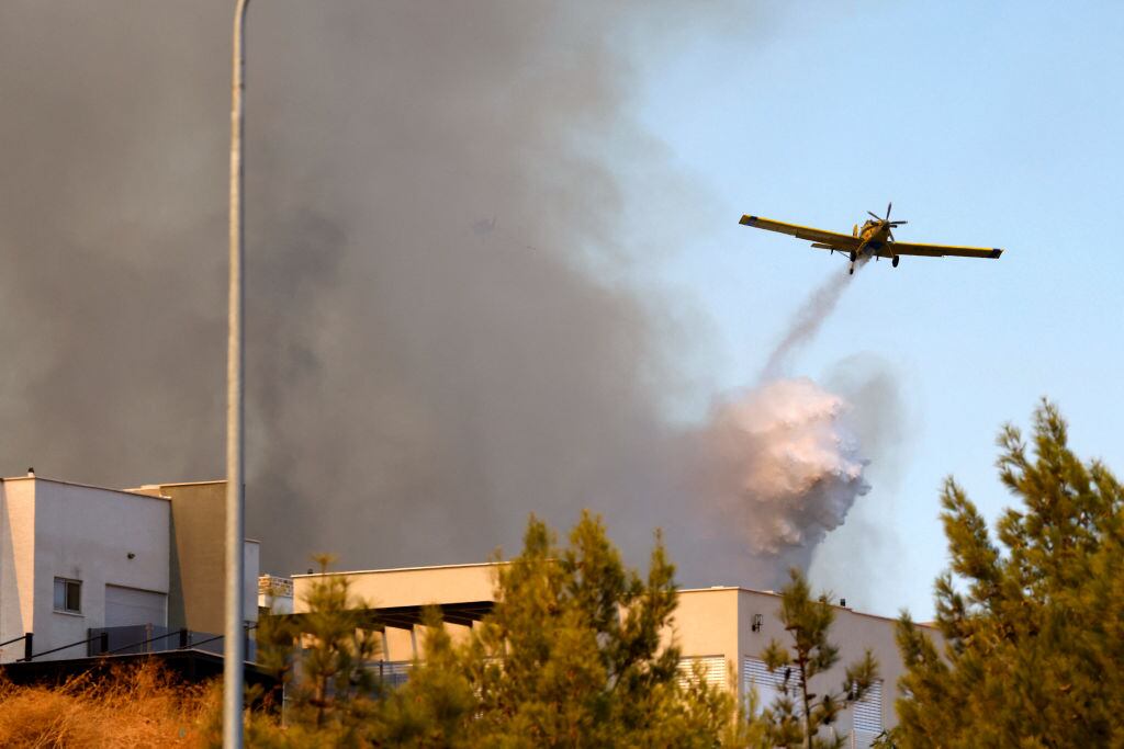 Drones en Israel. I Foto: JALAA MAREY/AFP via Getty Images.