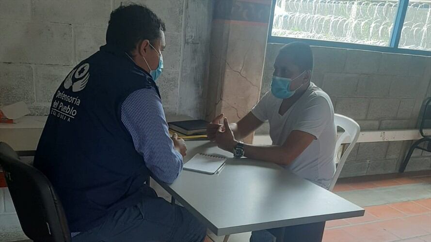 Fauner José Barahona, alias ‘Racumín’, testigo del caso que se adelantó contra el expresidente Álvaro Uribe. Foto: Cortesía Fiscalía General