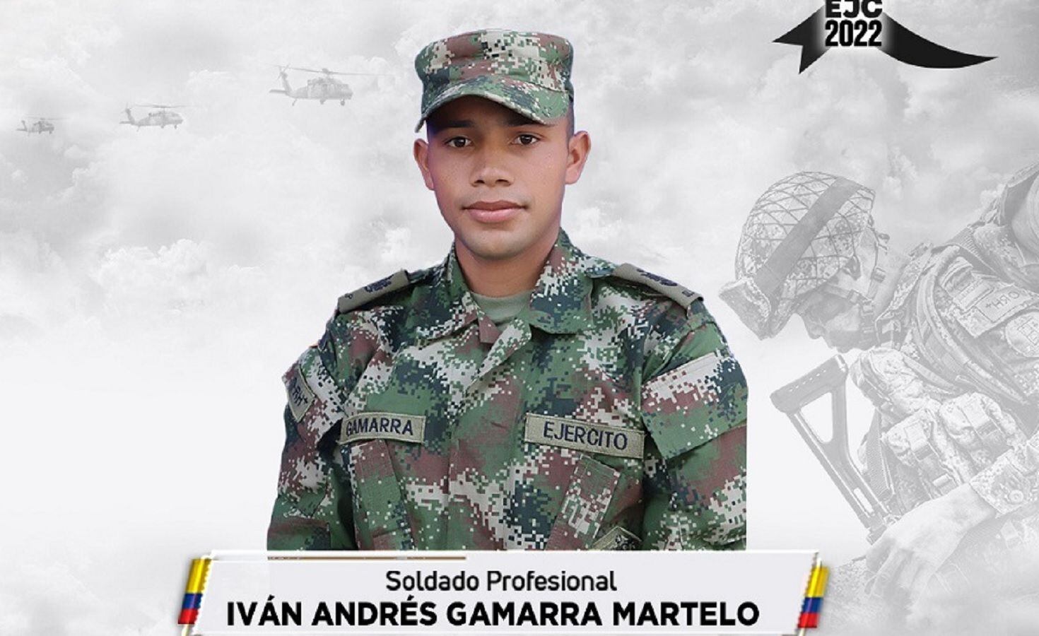 Un soldado muerto por ataque de francotirador en el municipio de El Tarra. Foto: Cortesía Ejército