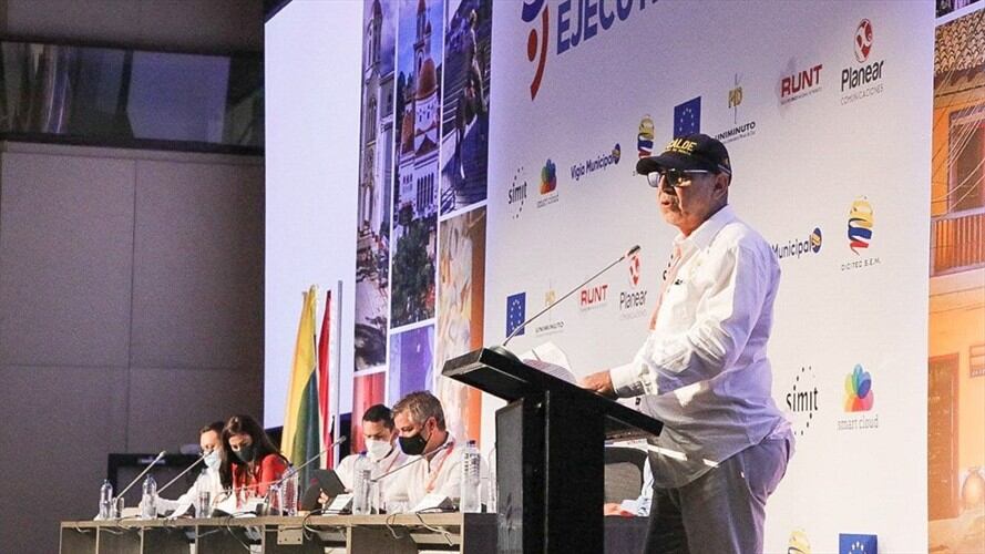 William Dau, alcalde de Cartagena. Foto: Cortesía Alcaldía de Cartagena