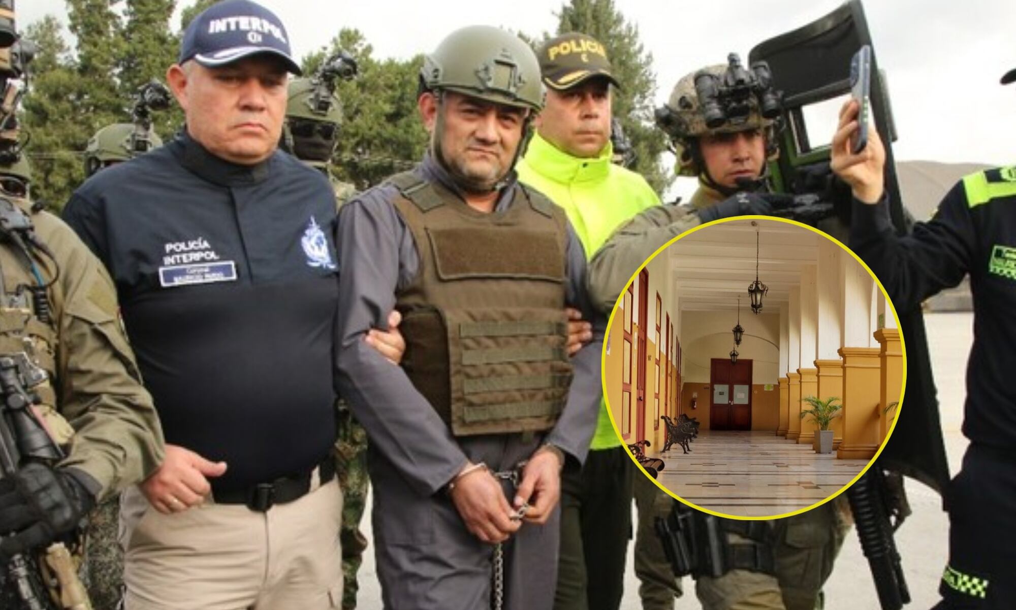 Otoniel y Universidad de Cartagena. Foto: Colprensa.