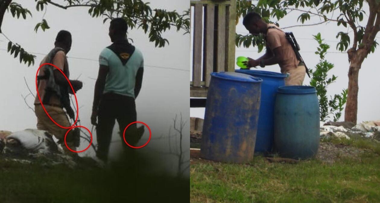 Disidencias de las Farc. Foto: Fuerzas Militares.