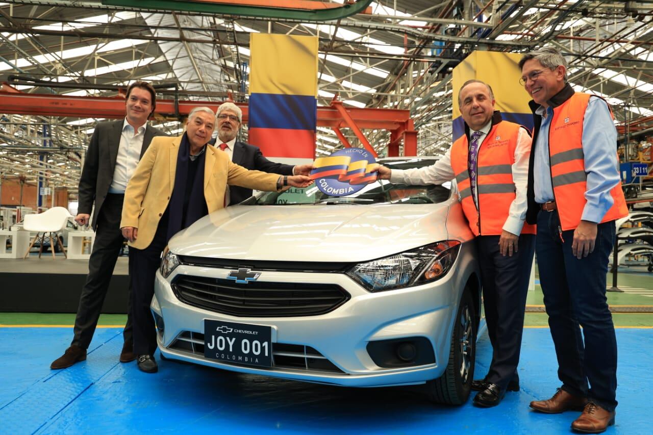 General Motors invirtió US$50 millones para fabricar carro Joy en Colombia. Foto: General Motors.