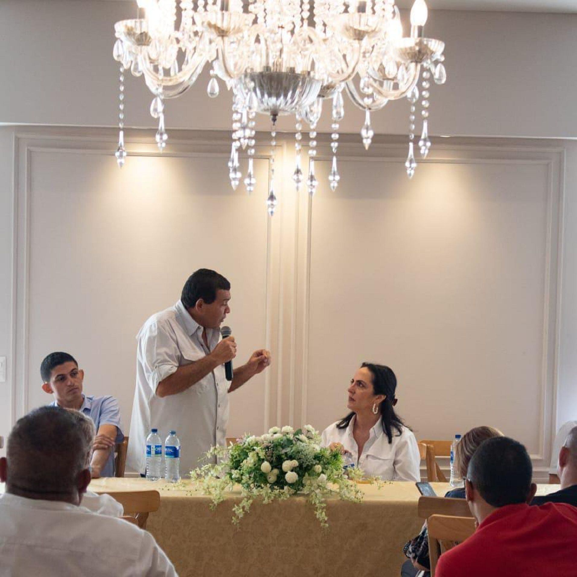 Ciro de León y María Fernanda Cabal. Foto: prensa Ciro de León Brand.