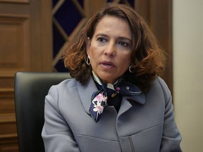 La ministra del Interior, Nancy Patricia Gutiérrez. Foto: Colprensa