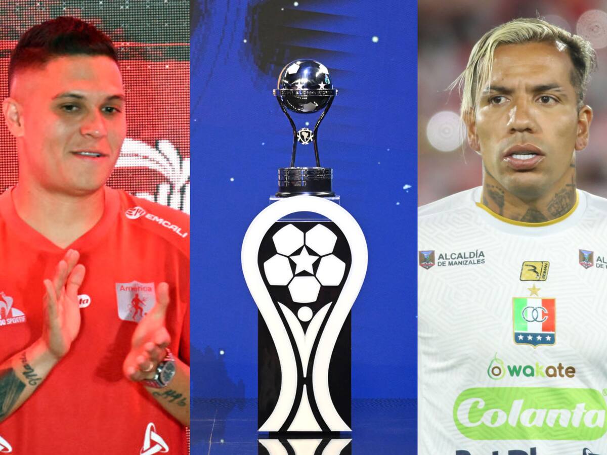 Valor de las plantillas de América de Cali y Once Caldas comparado con sus rivales en Sudamericana