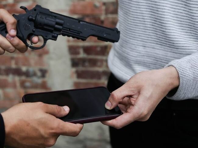 Imagen de referencia robo celular. Foto: Colprensa