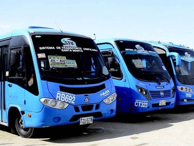 Transporte público en Santa Marta/ Alcaldía de Santa Marta