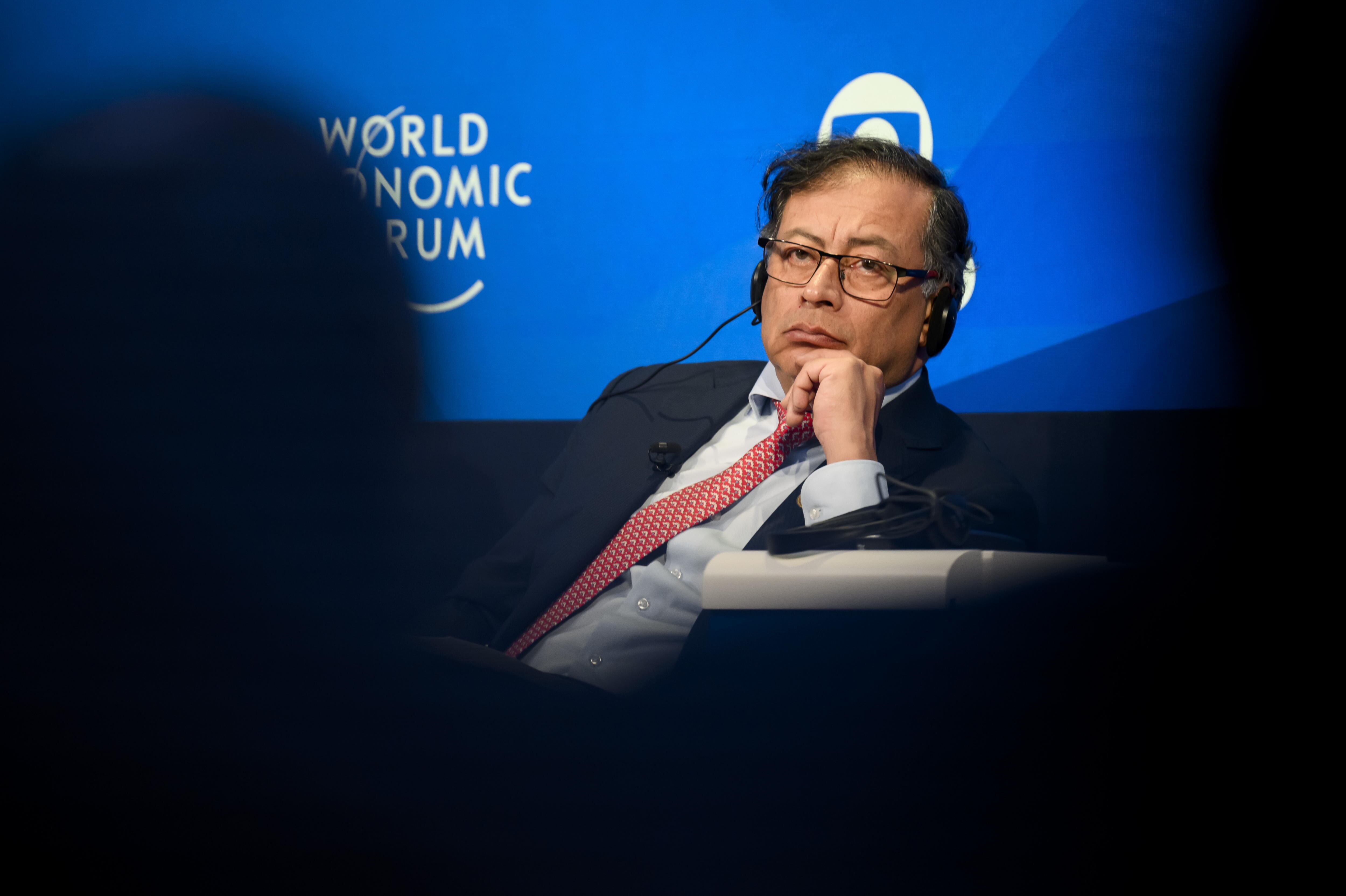 Gustavo Petro. EFE/EPA/GIAN EHRENZELLER