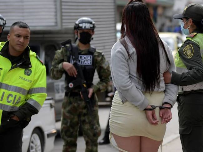 Arresto banda de narcotráfico en Bogotá. Créditos: Getty Images