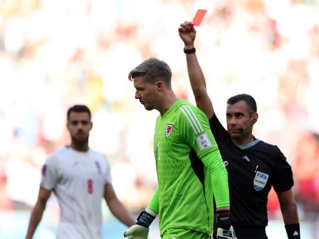 Hennessey, portero de Gales, primer expulsado del Mundial de Qatar2022. Foto: Getty Images