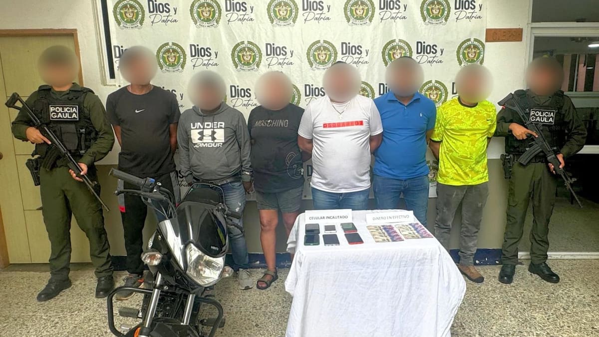 Capturan a seis presuntos extorsionistas del Clan del Golfo en dos municipios de Córdoba