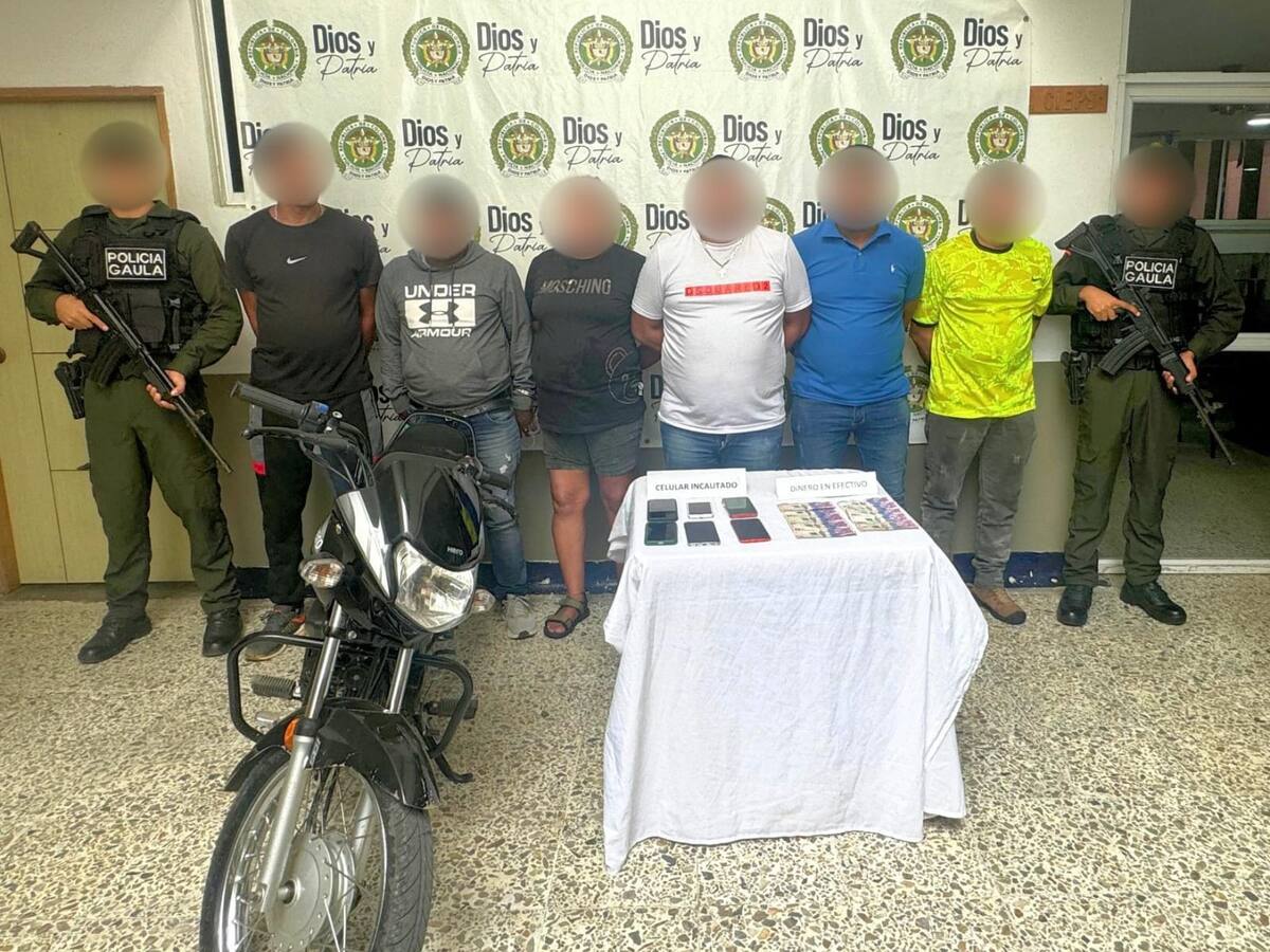 Capturan a seis presuntos extorsionistas del Clan del Golfo en dos municipios de Córdoba