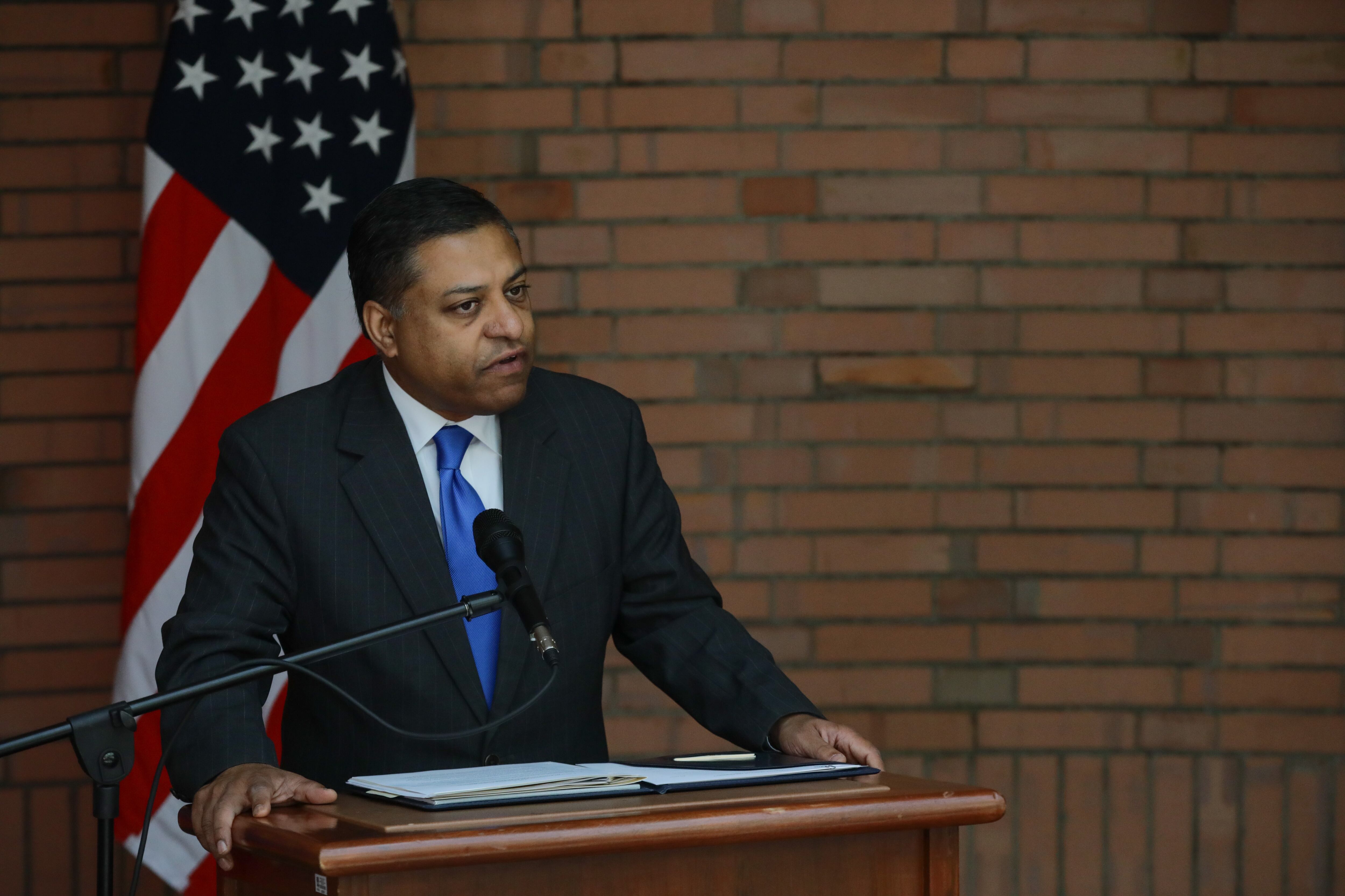 Rahul Gupta. (Photo by Juancho Torres/Anadolu Agency via Getty Images)