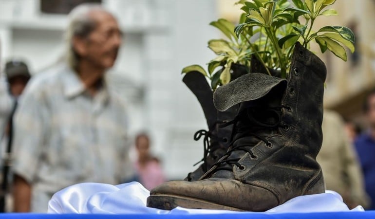 Acuerdo de Paz Foto: Getty Images / LUIS ROBAYO