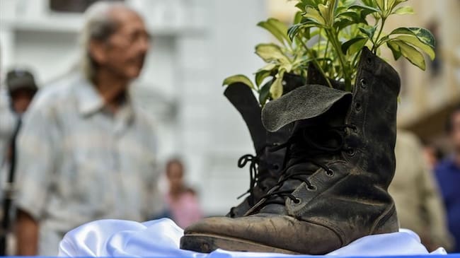 Acuerdo de Paz Foto: Getty Images / LUIS ROBAYO