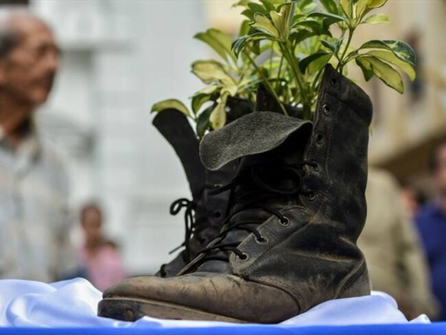 Cuatro años tras la firma del acuerdo, ¿usted qué piensa de la paz?. Foto: Getty Images / LUIS ROBAYO