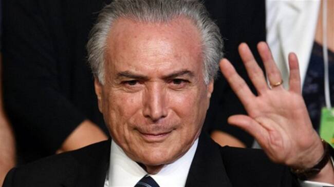 Michel Temer: ¿el próximo presidente de Brasil?. Foto: BBC Mundo