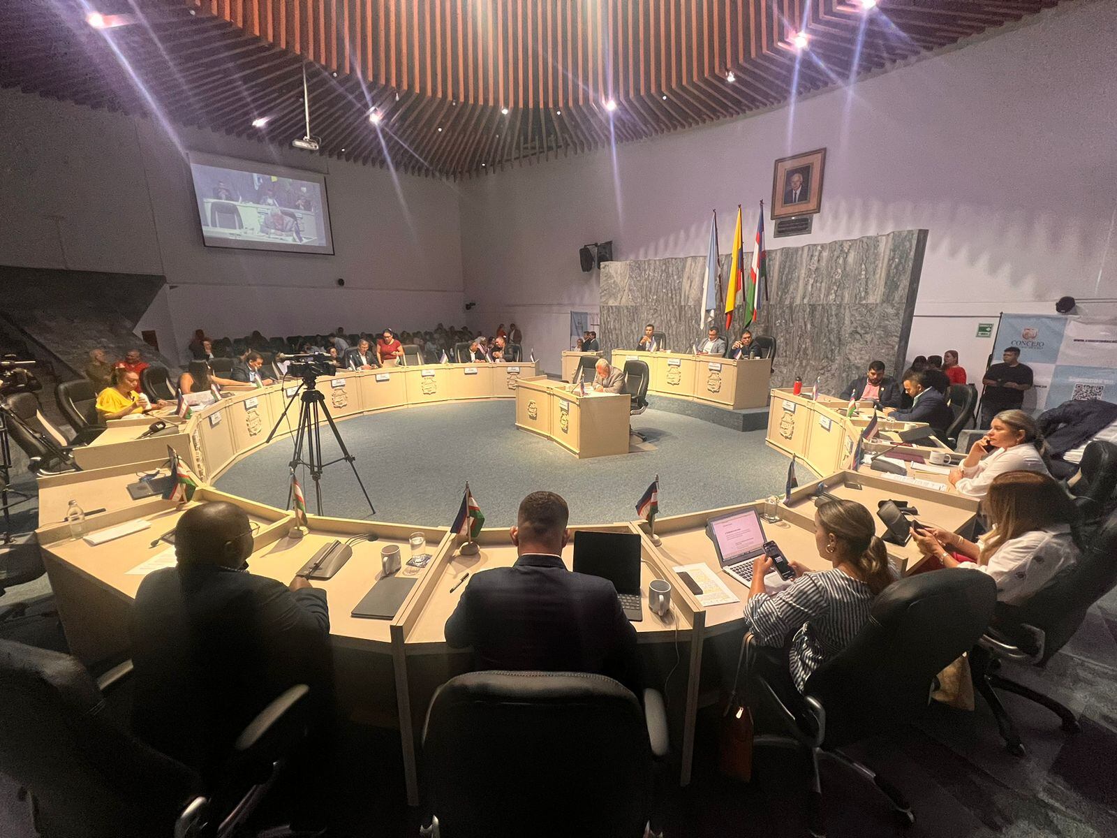 La Alcaldía sostuvo que la medida liberará alrededor de 500 mil millones de pesos en los próximos cuatro años. Foto: Concejo de Cali.