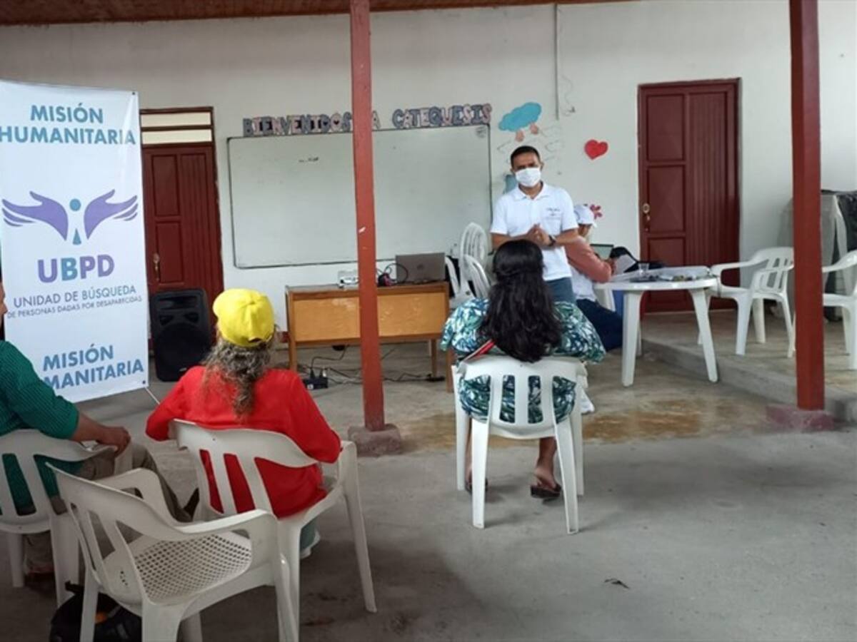 Unidad de Búsqueda realizará toma de muestras a más de 100 familias en Putumayo