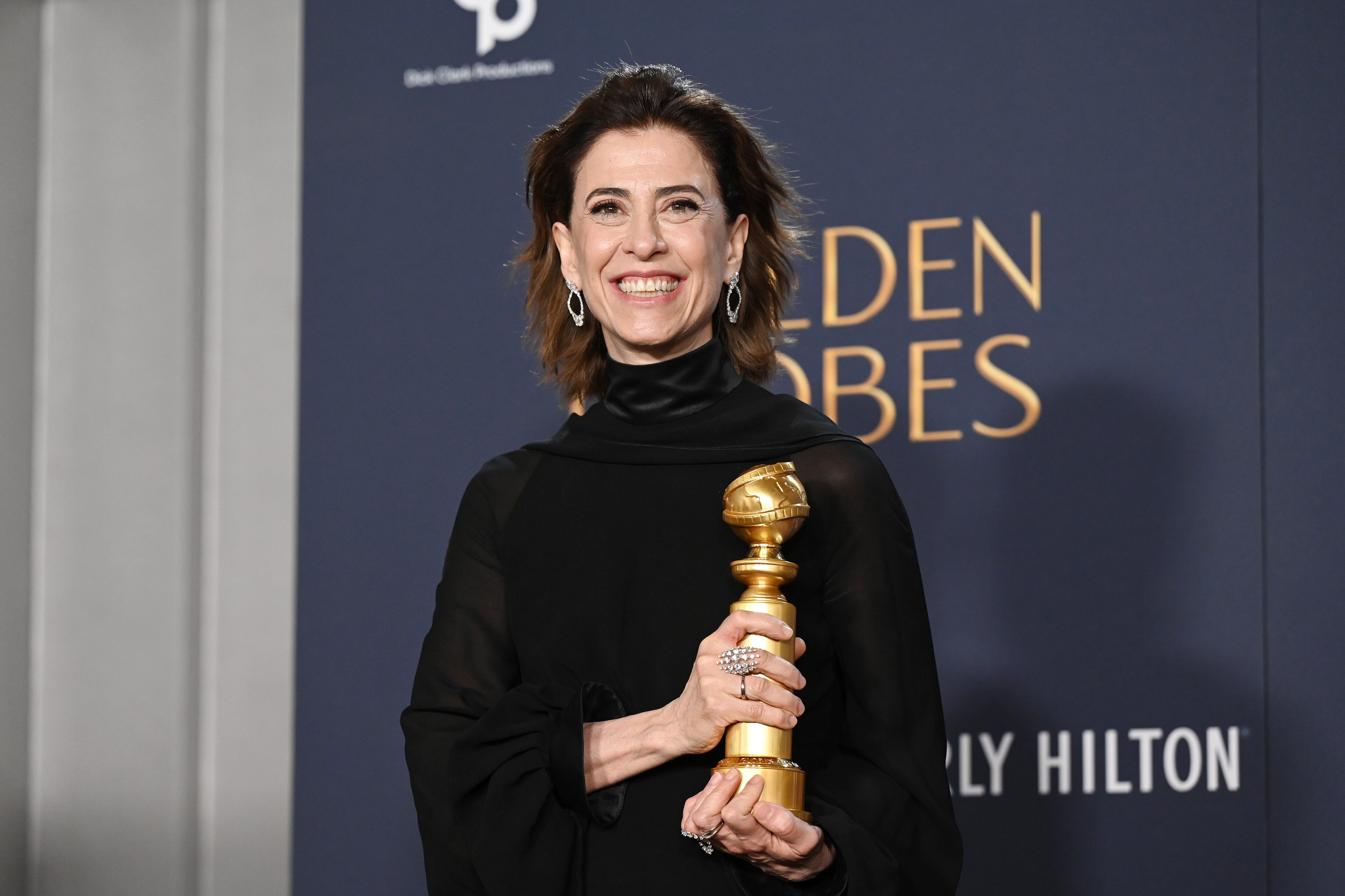 Fernanda Torres gana el premio a la Mejor Interpretación Femenina en una Película de Drama por «I'm Still Here» durante la 82ª edición de los Globos de Oro, celebrada en el Beverly Hilton el 5 de enero de 2025 en Beverly Hills, California. Getty Images