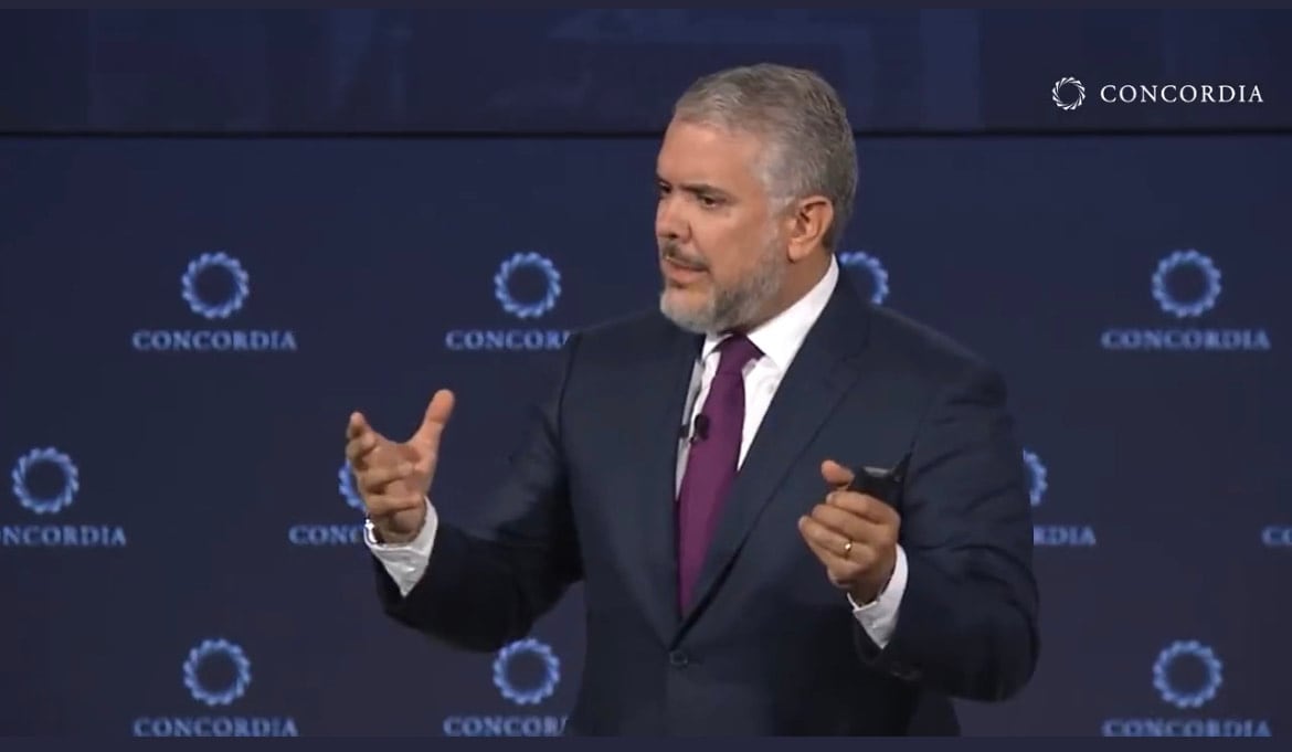 Iván Duque. Foto: Twitter @IvanDuque