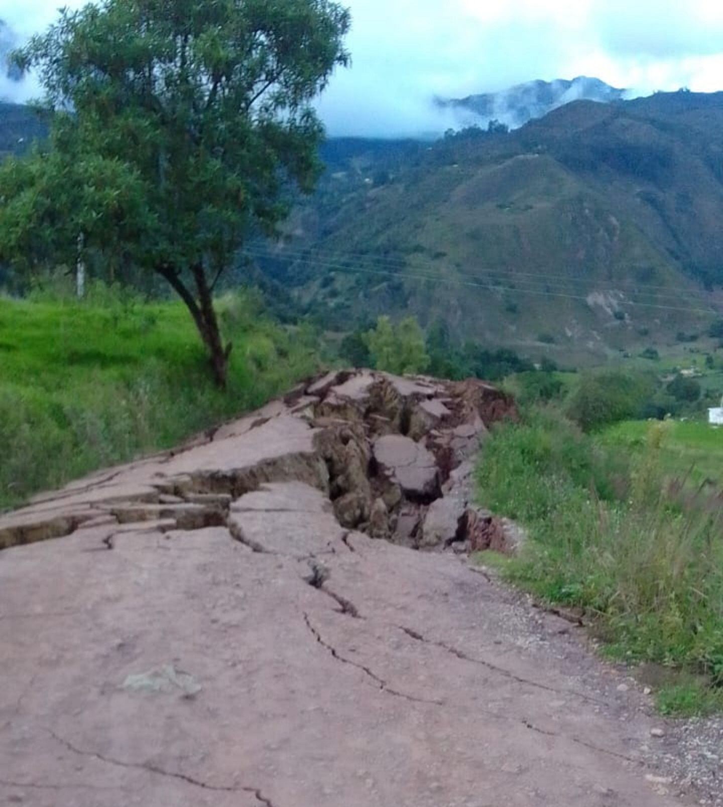 El municipio cuenta con muy poca maquinaria amarilla. Foto: Alcaldía de Sativasur.