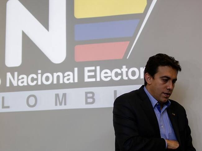 Alexander Vega, presidente del Consejo Nacional Electoral. Foto: Colprensa