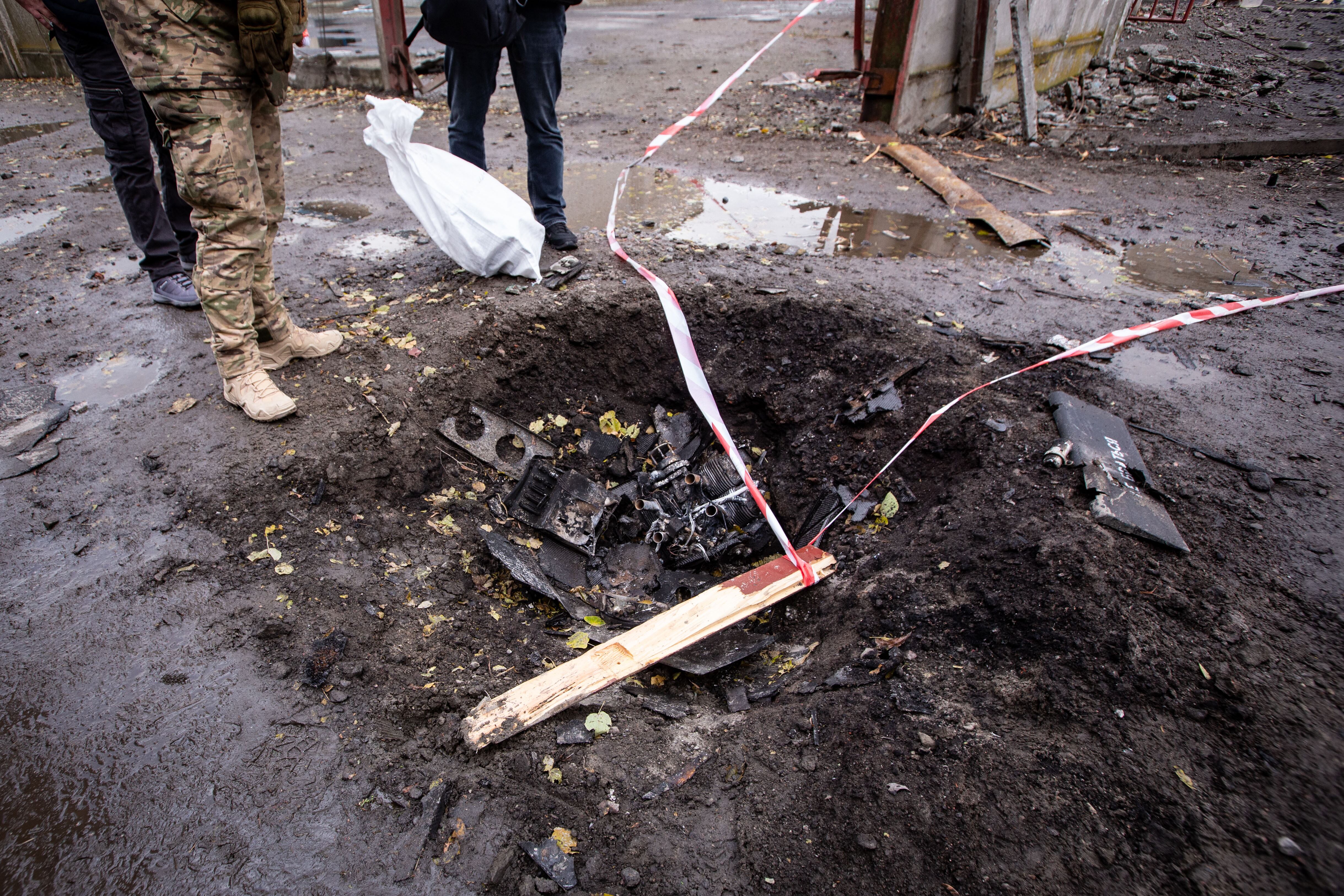 Dron kamikaze. Foto: Francisco Richart Barbeira/NurPhoto via Getty Images