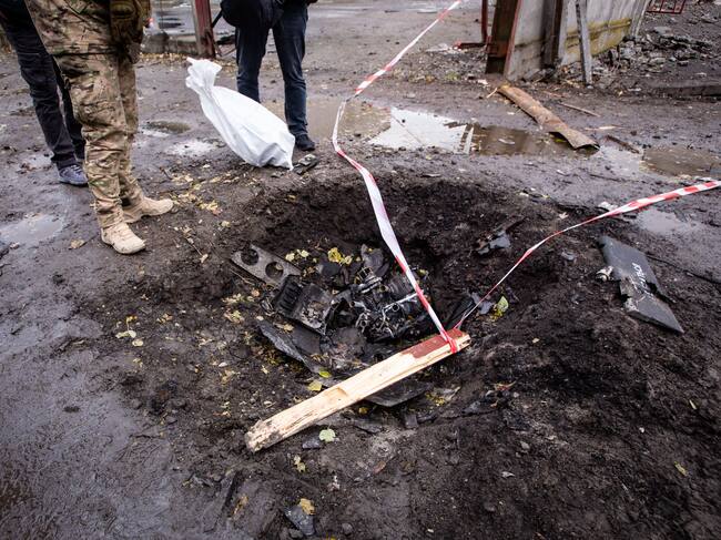 Dron kamikaze. Foto: Francisco Richart Barbeira/NurPhoto via Getty Images