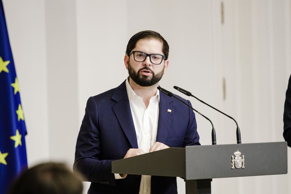 Gabriel Boric, presidente de Chile. Foto: Getty Images.