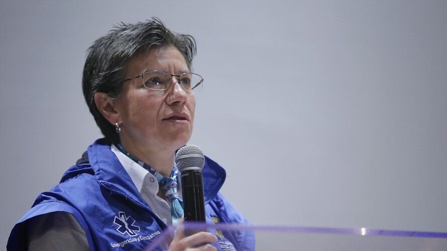 La alcaldesa Claudia López aseguró que la nacionalidad de los delincuentes sí importa en el momento de judicializarlos. Foto: Colprensa / SERGIO ACERO