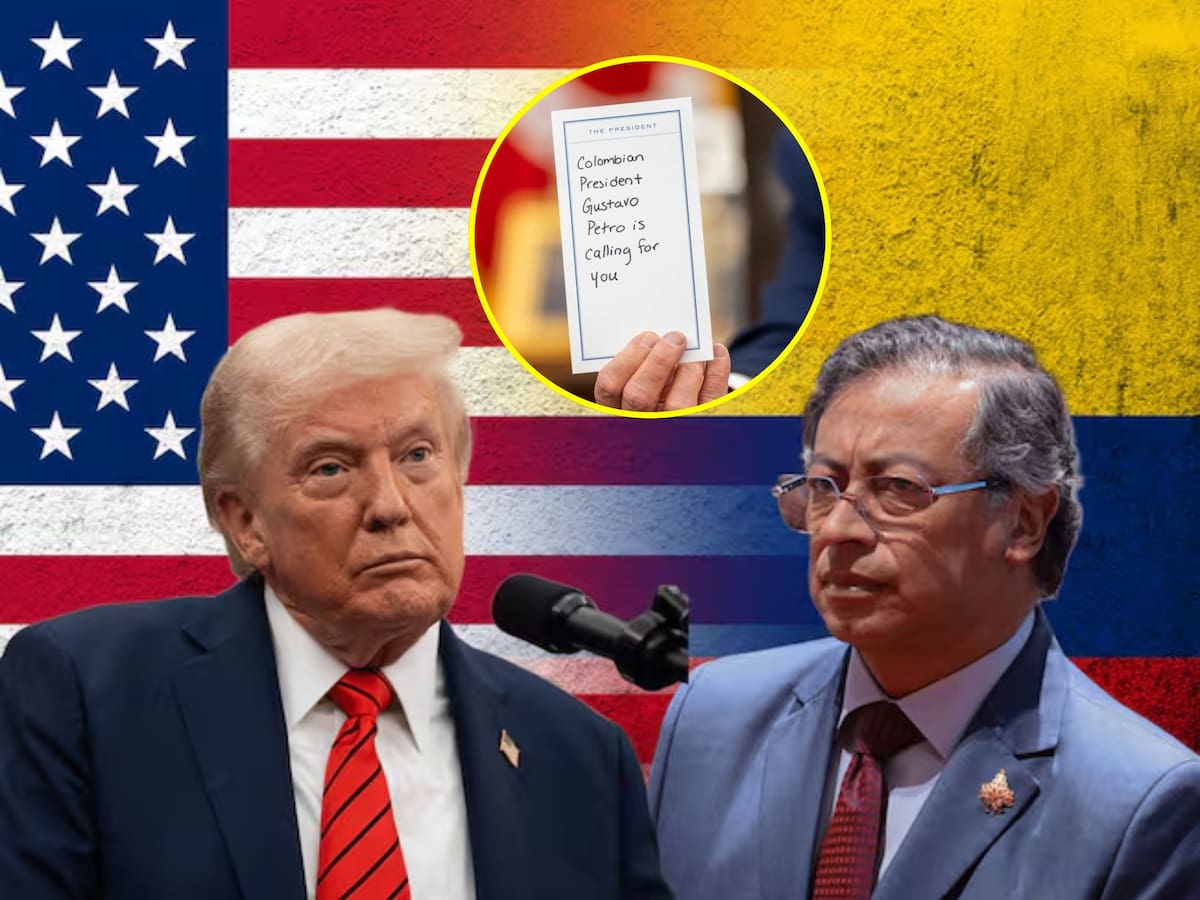 “El presidente de Colombia lo está llamando”: la curiosa nota a Trump retratada por el NYT