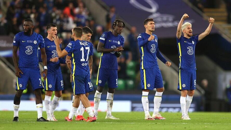 Victoria del Chelsea en los penales ante el Villarreal. Foto: Catherine Ivill/Getty Images
